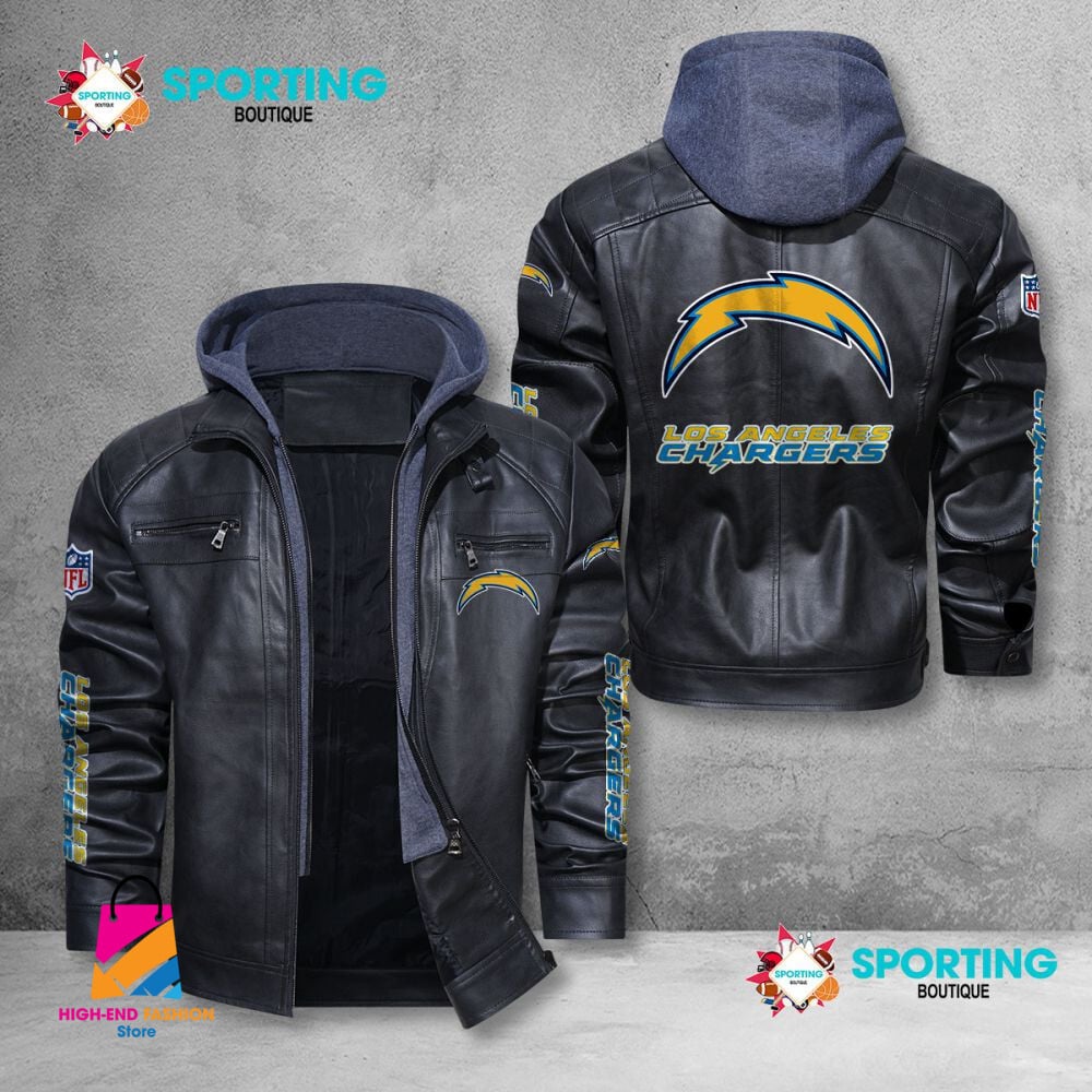 Los Angeles Chargers NFL Style Leather Jacket For Fans