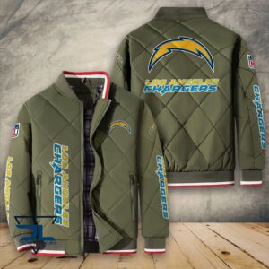 Los Angeles Chargers NFL Style Puffer Jacket For Fans