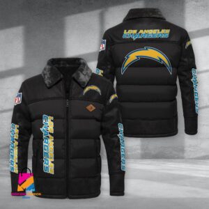 Los Angeles Chargers NFL Style Puffer Jacket For Fans