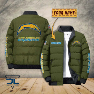 Los Angeles Chargers NFL Style Puffer Jacket For Fans