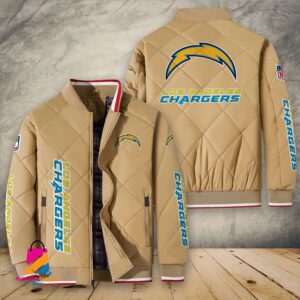 Los Angeles Chargers NFL Style Puffer Jacket For Fans