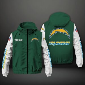 Los Angeles Chargers NFL Style Windbreaker Jacket For Fans