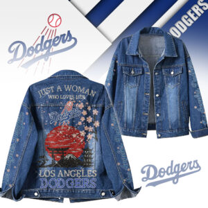 Los Angeles Dodgers MLB Denim Jacket Gift For Fans