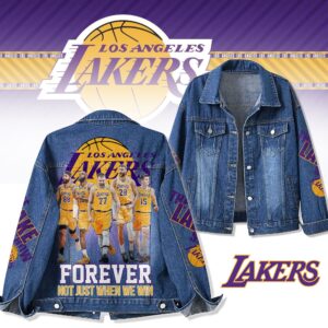 Los Angeles Lakers NBA Denim Jacket Gift For Fans