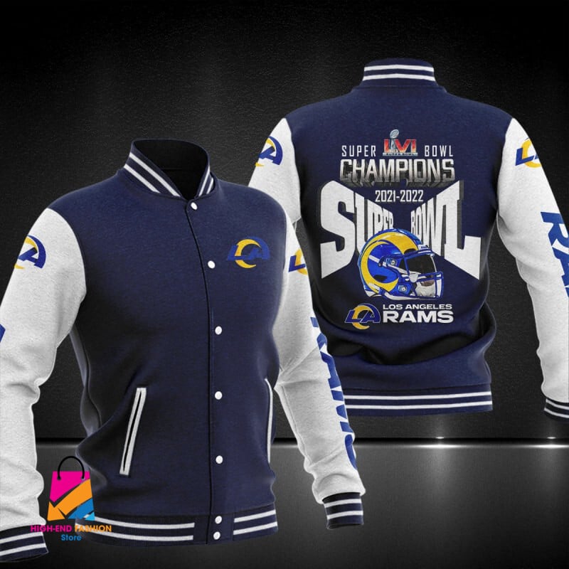 Los Angeles Rams NFL Style Baseball Jacket For Fan
