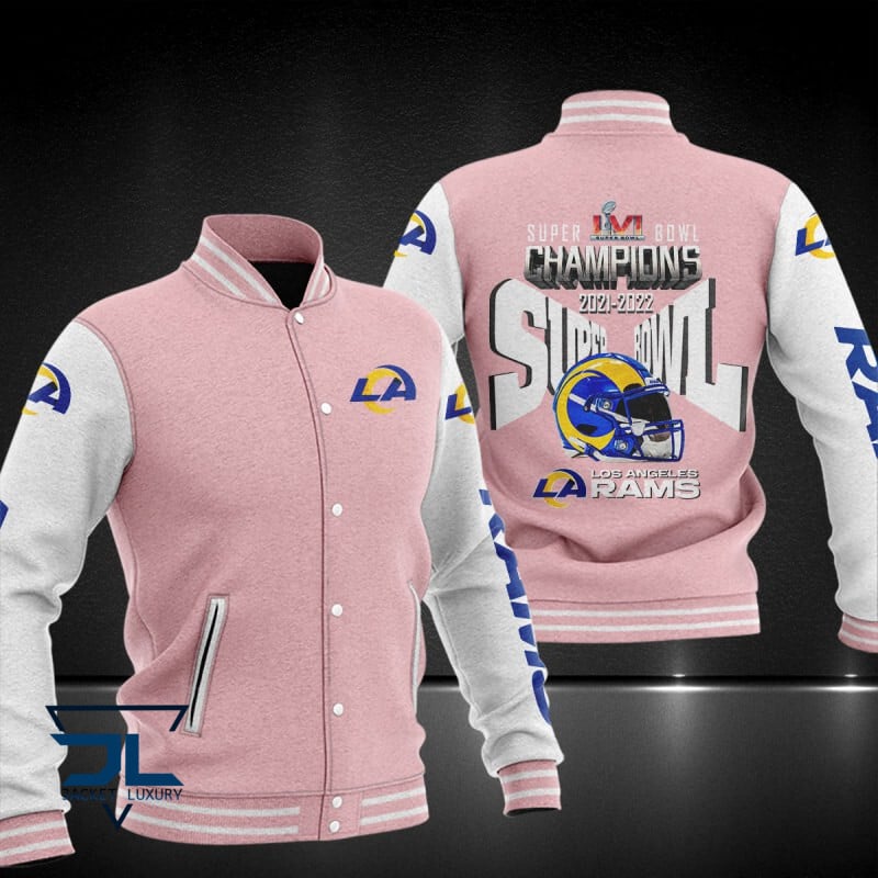 Los Angeles Rams NFL Style Baseball Jacket For Fan