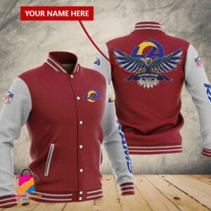 Los Angeles Rams NFL Style Baseball Jacket For Fan