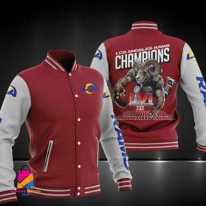 Los Angeles Rams NFL Style Baseball Jacket For Fan