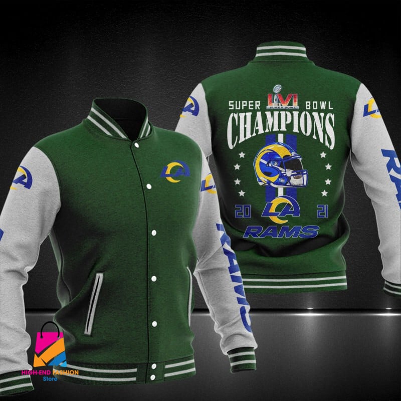 Los Angeles Rams NFL Style Baseball Jacket For Fan