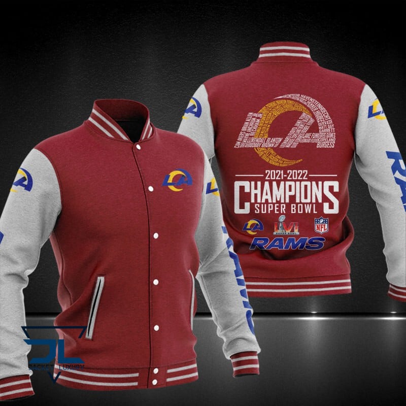 Los Angeles Rams NFL Style Baseball Jacket For Fan