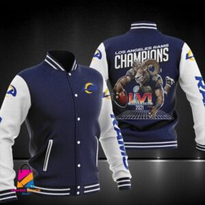 Los Angeles Rams NFL Style Baseball Jacket For Fan