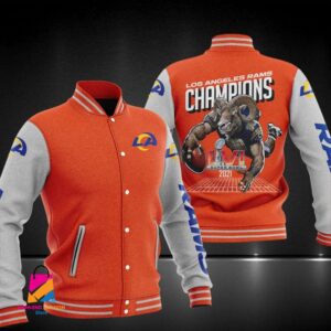 Los Angeles Rams NFL Style Baseball Jacket For Fan