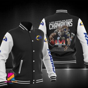 Los Angeles Rams NFL Style Baseball Jacket For Fan