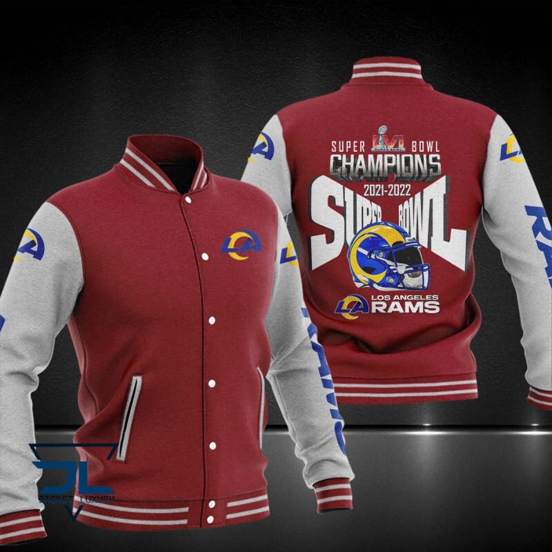Los Angeles Rams NFL Style Baseball Jacket For Fan