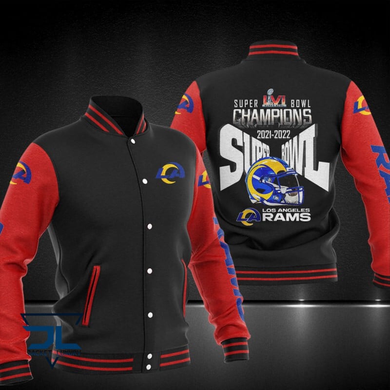 Los Angeles Rams NFL Style Baseball Jacket For Fan