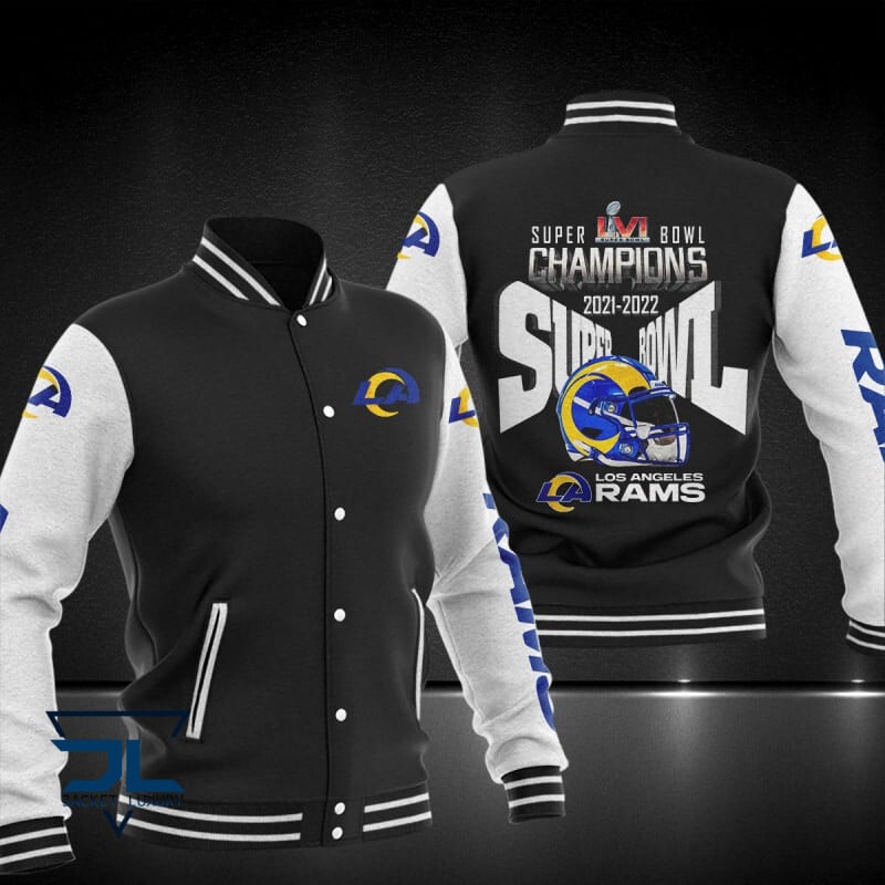 Los Angeles Rams NFL Style Baseball Jacket For Fan