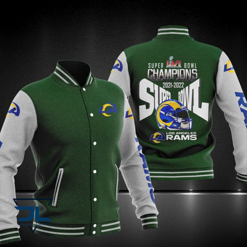 Los Angeles Rams NFL Style Baseball Jacket For Fan