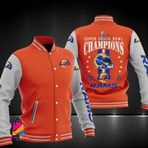 Los Angeles Rams NFL Style Baseball Jacket For Fan