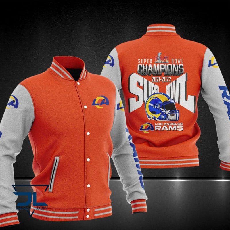 Los Angeles Rams NFL Style Baseball Jacket For Fan