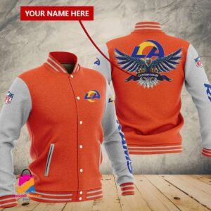 Los Angeles Rams NFL Style Baseball Jacket For Fan