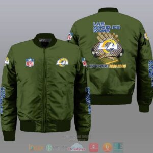 Los Angeles Rams NFL Style Bomber Jacket For Fans