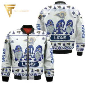 Los Angeles Rams NFL Style Bomber Jacket For Fans