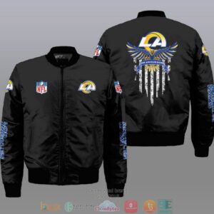 Los Angeles Rams NFL Style Bomber Jacket For Fans