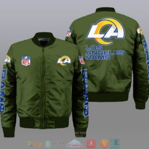 Los Angeles Rams NFL Style Bomber Jacket For Fans