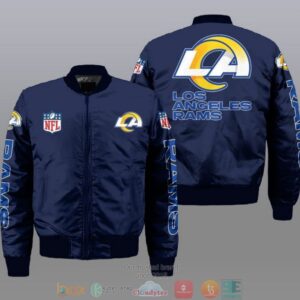 Los Angeles Rams NFL Style Bomber Jacket For Fans
