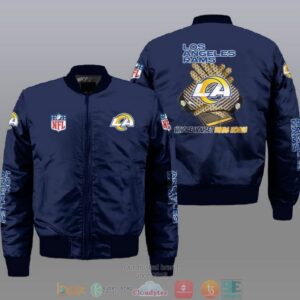 Los Angeles Rams NFL Style Bomber Jacket For Fans