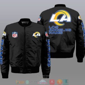 Los Angeles Rams NFL Style Bomber Jacket For Fans