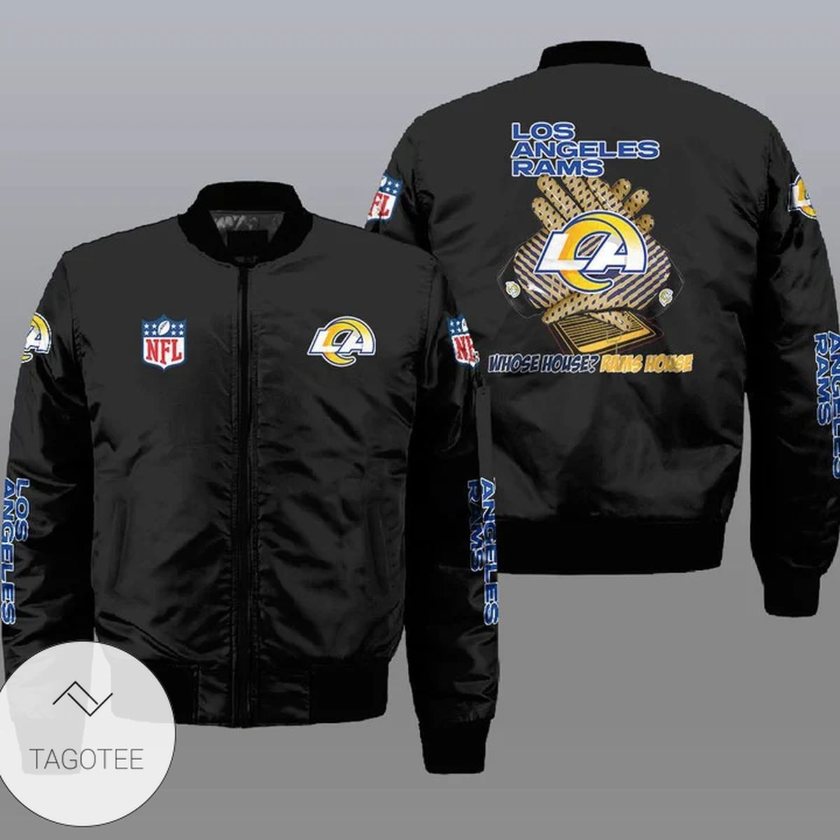 Los Angeles Rams NFL Style Bomber Jacket For Fans