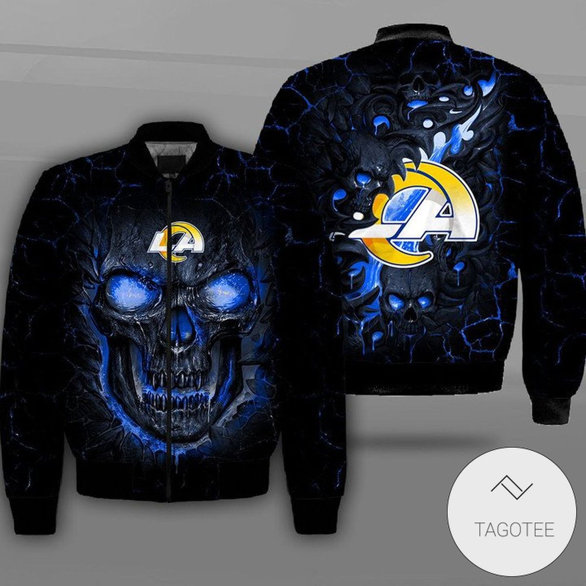 Los Angeles Rams NFL Style Bomber Jacket For Fans