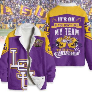 LSU Tigers NCAA Style Fleece Jacket For Fans
