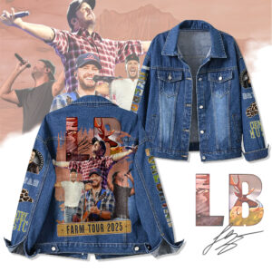 Luke Bryan Music Denim Jacket Gift For Fans