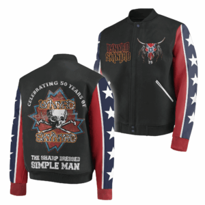 Lynyrd Skynyrd Music Style Baseball Jacket For Fans