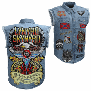 Lynyrd Skynyrd Music Style Sleeveless Jacket For Fans