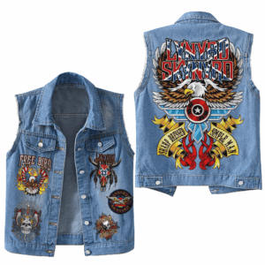Lynyrd Skynyrd Music Style Sleeveless Jacket For Fans