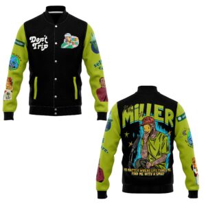 Mac Miller Music Style Baseball Jacket For Fans