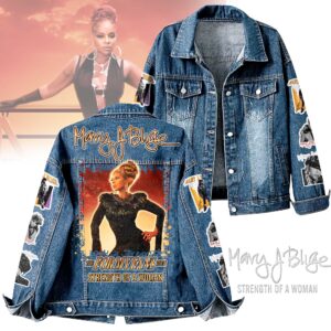 Mary J. Blige Music Denim Jacket Gift For Fans