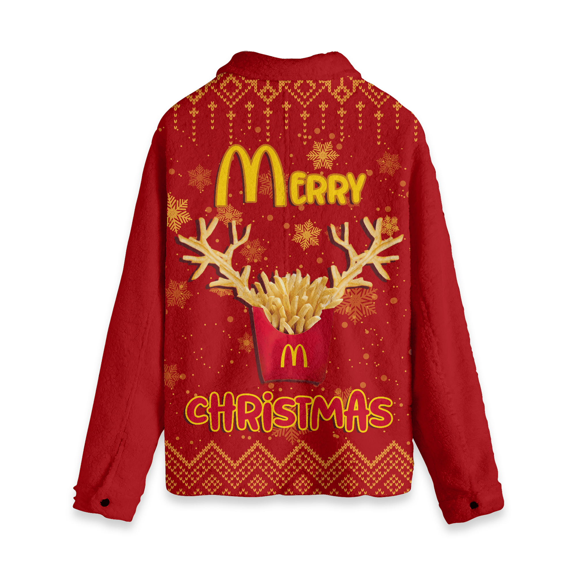 McDonalds Style Fleece Jacket For Fans