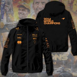 McLaren F1 Racing Style Windbreaker Jacket For Fans