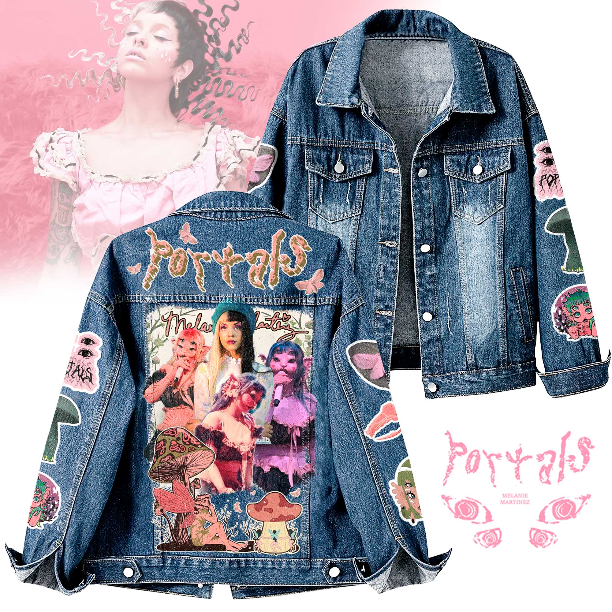 Melanie Martinez Music Denim Jacket Gift For Fans