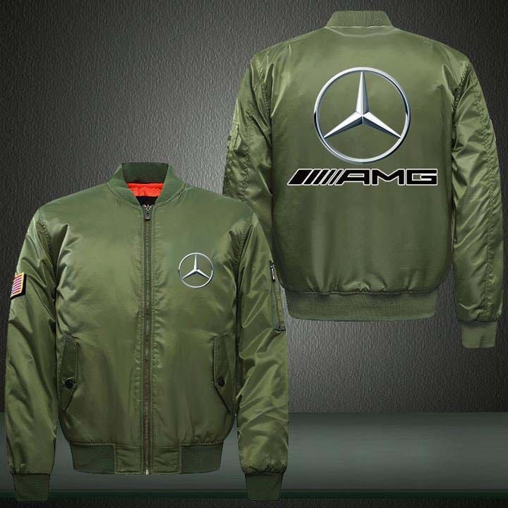 Mercedes-AMG Car Style Bomber Jacket For Fans