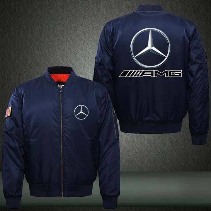Mercedes-AMG Car Style Bomber Jacket For Fans