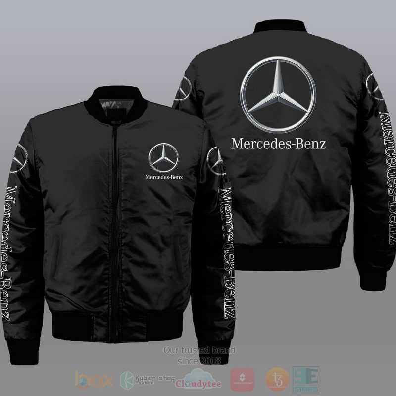 Mercedes Benz Car Style Bomber Jacket For Fans