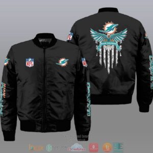 Miami Dolphins NFL Style Bomber Jacket For Fans