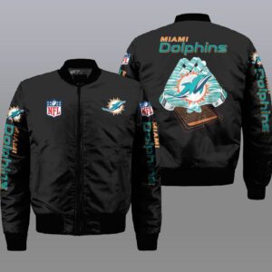 Miami Dolphins NFL Style Bomber Jacket For Fans