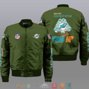 Miami Dolphins NFL Style Bomber Jacket For Fans