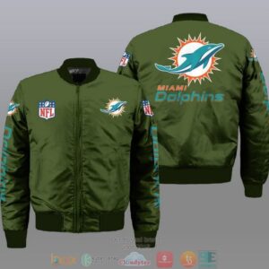 Miami Dolphins NFL Style Bomber Jacket For Fans